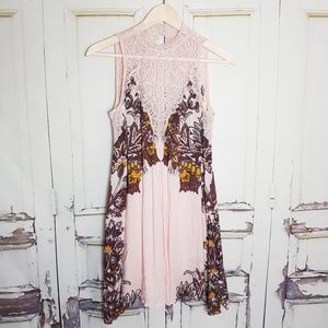 NWT Free People Marsha Floral Slip Dress XS